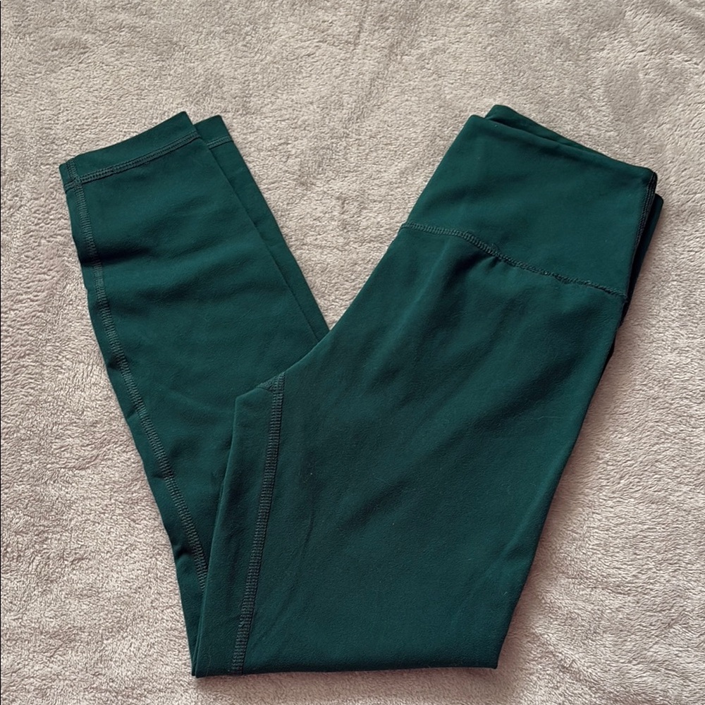 Green Teal leggings
